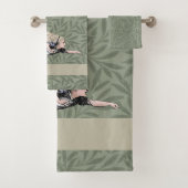 飛んでいる不思議の国のガラスのアリス バスタオルセット (インサイチュ)