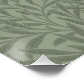 飛んでいる不思議の国のガラスのアリス ポスター (コーナー)