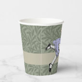 飛んでいる不思議の国のガラスのアリス 紙コップ (右)