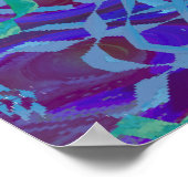 飛んでいる亀 ポスター (角)