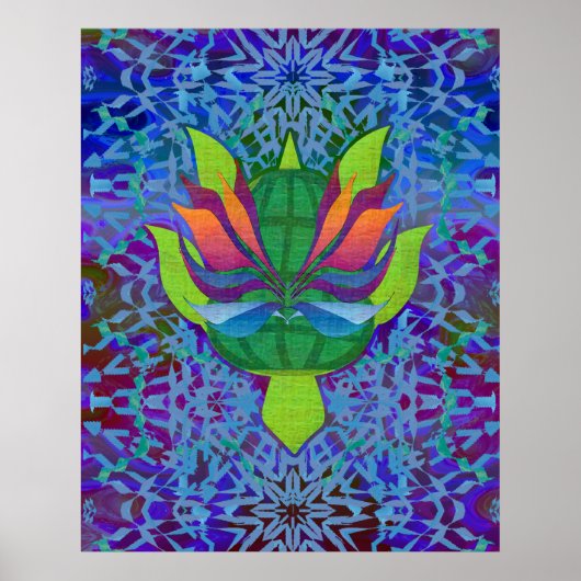 飛んでいる亀 ポスター (正面)