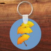 飛んでいる傘 キーホルダー (正面)