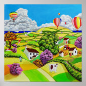 飛んでいる凧 ポスター (正面)