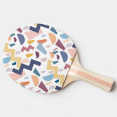 飛んでいる型枠 卓球ラケット (横)