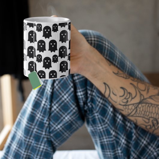 飛んでいる幽霊 コーヒーマグカップ