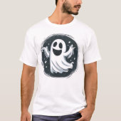 飛んでいる幽霊 Tシャツ (正面)