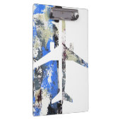 飛んでいる抽象芸術 クリップボード (右)