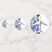 飛んでいる抽象芸術 コンフェッティ (裏面)