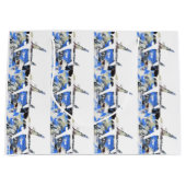 飛んでいる抽象芸術 ラージペーパーバッグ (正面)