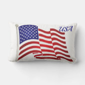 飛んでいる旗 ランバークッション (裏面)