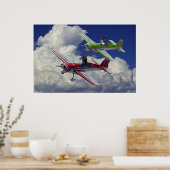 飛んでいる犬3 ポスター (キッチン)