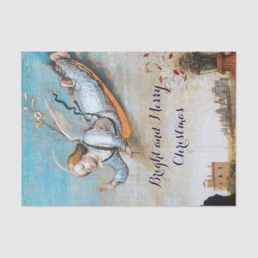 飛んでいる福音天使 薄葉紙 (正面)