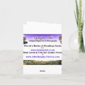 飛んでいる竜 カード (裏面)