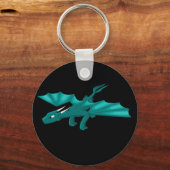 飛んでいる竜 キーホルダー (正面)