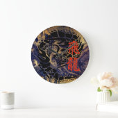 飛んでいる竜 ラージ壁時計 (ホーム)