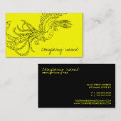 飛んでいる竜 名刺 (正面/裏面)