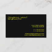 飛んでいる竜 名刺 (裏面)