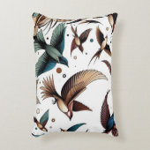 飛んでいる美しい アクセントクッション (正面(垂直))