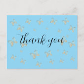 飛んでいる蝶自然 ポストカード (正面)