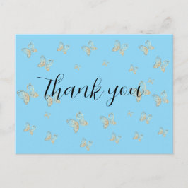 飛んでいる蝶自然 ポストカード