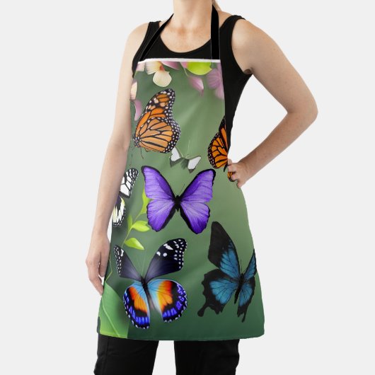 飛んでいる蝶 エプロン (インサイチュ)