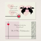 飛んでいる豚ギフトラベル (正面&裏面)