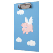 飛んでいる豚 – かわいい子豚 クリップボード (左)