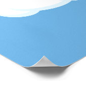 飛んでいる豚 – かわいい子豚 ポスター (角)