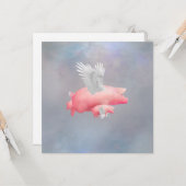 飛んでいる豚 カード (正面/裏面インサイチュ)