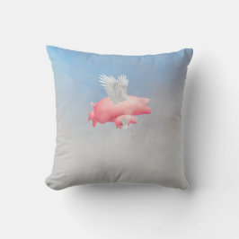 飛んでいる豚 クッション