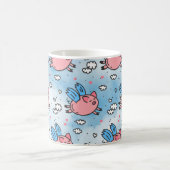飛んでいる豚 コーヒーマグカップ (中央)