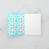 飛んでいる豚 サンキューカード (内部)