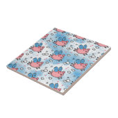 飛んでいる豚 タイル (側面)