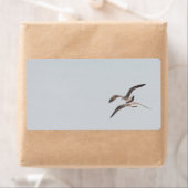 飛んでいる貝 ラベル (インサイチュ)