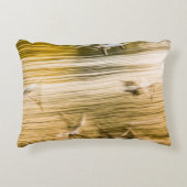 飛んでいる貝 – 抽象芸術 アクセントクッション (正面)