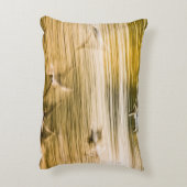 飛んでいる貝 – 抽象芸術 アクセントクッション (裏面(縦))