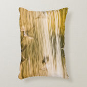 飛んでいる貝 – 抽象芸術 アクセントクッション (正面(垂直))