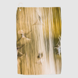 飛んでいる貝 – 抽象芸術 ゴルフタオル