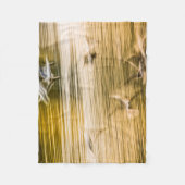 飛んでいる貝 – 抽象芸術 フリースブランケット (正面)