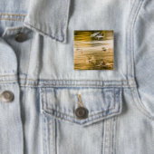 飛んでいる貝 – 抽象芸術 缶バッジ (インサイチュ)