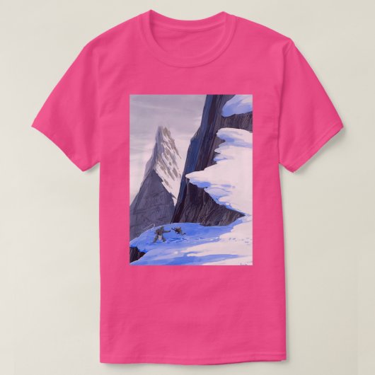 飛んでいる蹴 Tシャツ (デザイン正面)