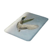 飛んでいる野生のアヒル バスマット (アングル)