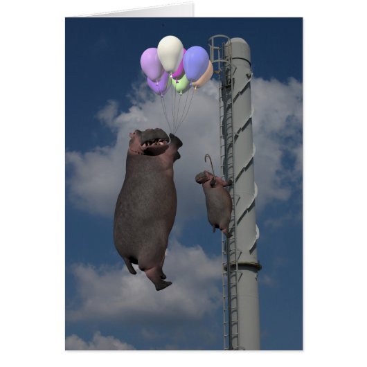 飛んでいる馬 (正面)