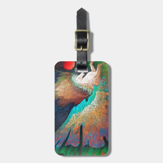 飛んでいる馬 ラゲッジタグ (正面縦)