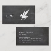 飛んでいる馬 名刺 (正面/裏面)