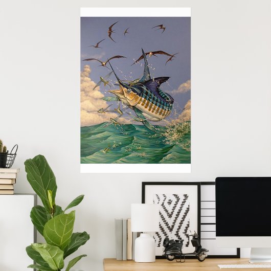 「飛んでいる高」 ポスター (ホームオフィス)