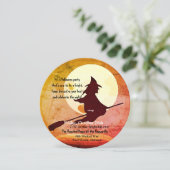 飛んでいる魔女ハロウィンno 3 招待状 (スタンド正面)