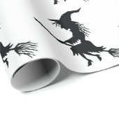 飛んでいる魔女ハロウィーン ラッピングペーパー (ロールコーナー)