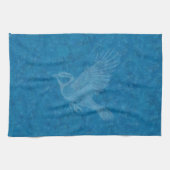 飛んでいる鳥 キッチンタオル (横)