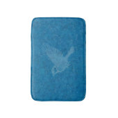 飛んでいる鳥 バスマット (正面縦)